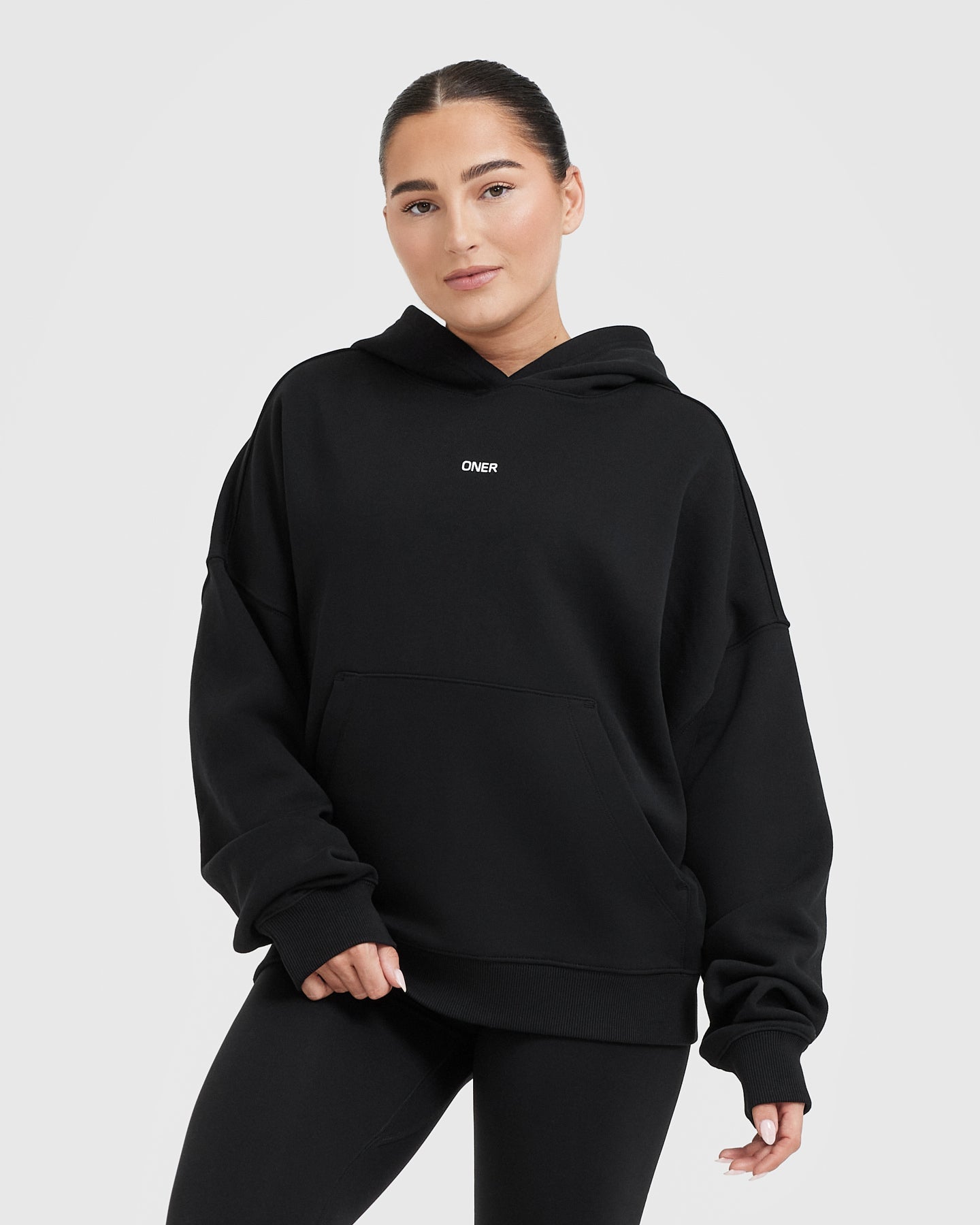 Premium Unisex Oversized Graphic Hoodie - Soft Cotton Pullover Sweatshirt for Men & Women | Black | Casual Streetwear, Lounge Wear & Winter Fashion