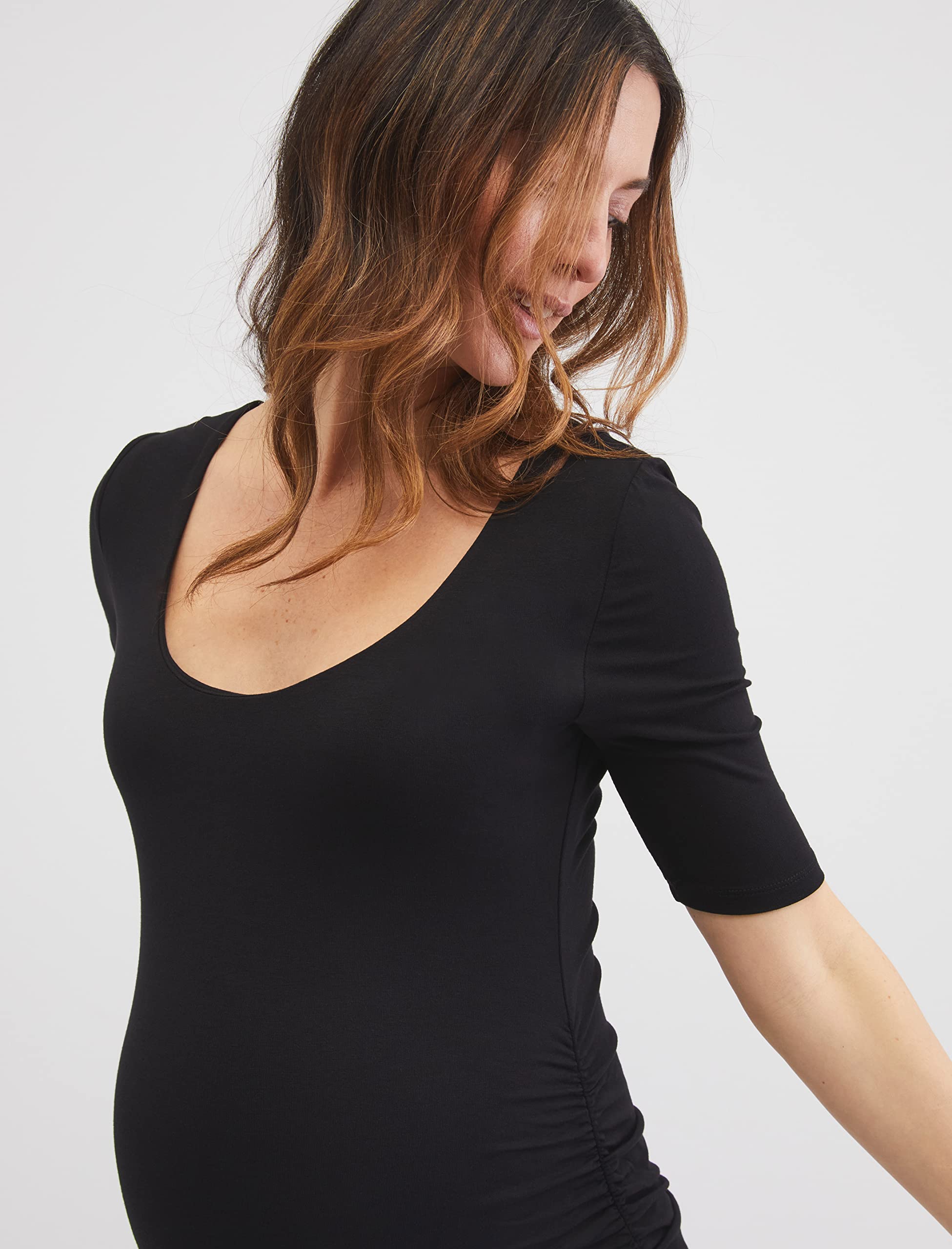 Stylish Maternity Bodycon Dress for Women - Comfortable Pregnancy Outfit for Casual Wear & Baby Showers | Perfect for Everyday Use & Special Occasions