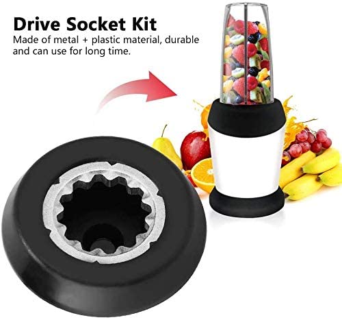 Nutribullet RX Replacement Parts - 1700W Blender Drive Socket & Base Gear for Nutribullet RX, Juicers & Mixers | Perfect for Smoothie Making & Food Processing