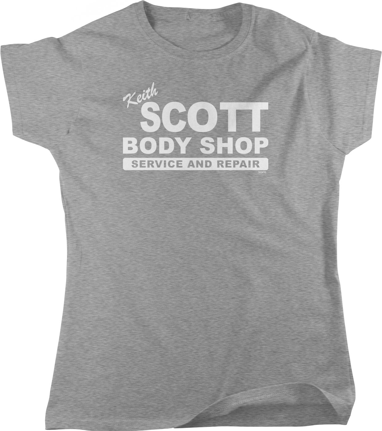 Keith Scott Body Shop Women's T-Shirt | Premium Cotton Casual Tee for Everyday Wear | Perfect for Workouts, Lounging & Street Style