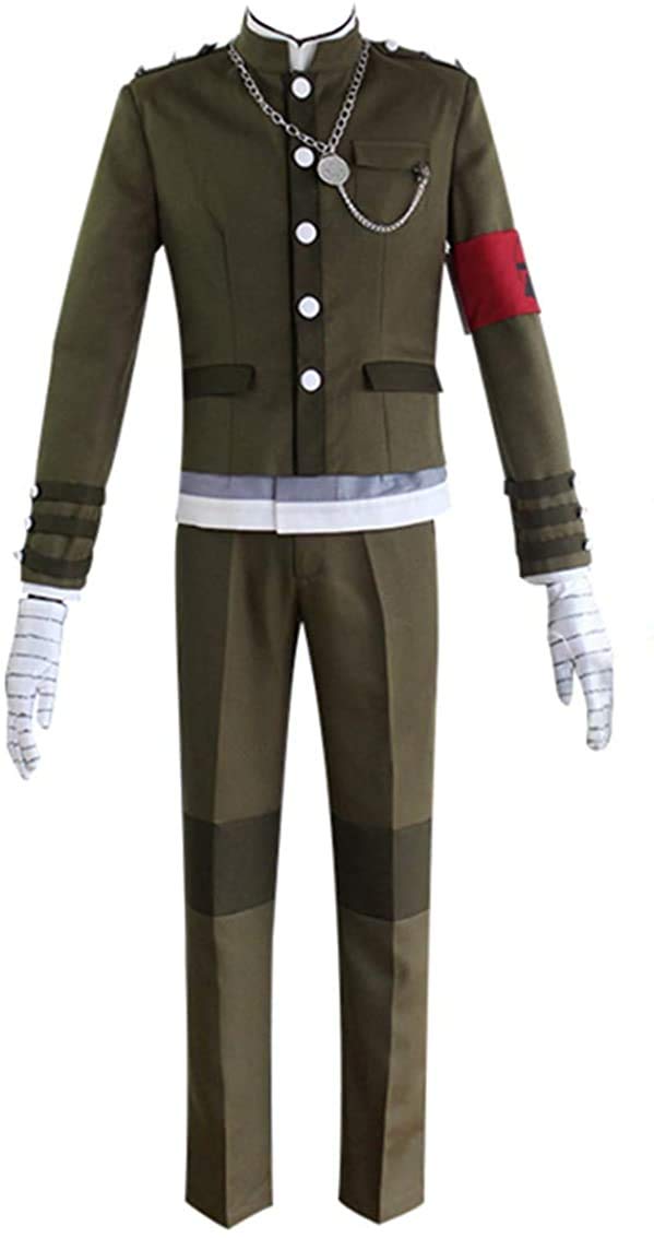 Dahee Adult Korekiyo Shinguji Cosplay Costume Set - Army Green Halloween Uniform with Hat for Men & Women | Anime Convention, Halloween Party, Cosplay Event