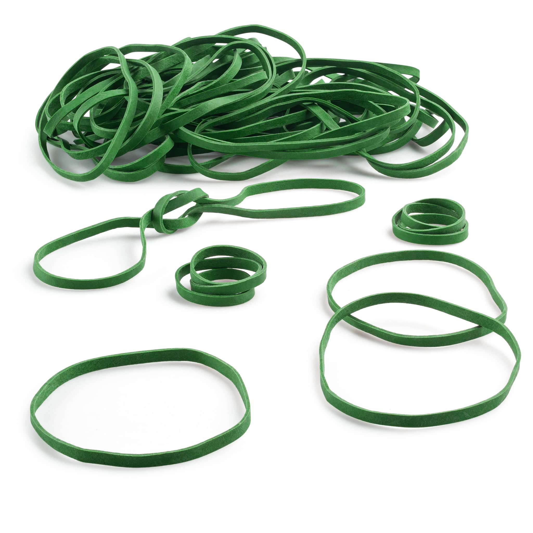 PlasticMill #33 Light Green Rubber Bands (3.5