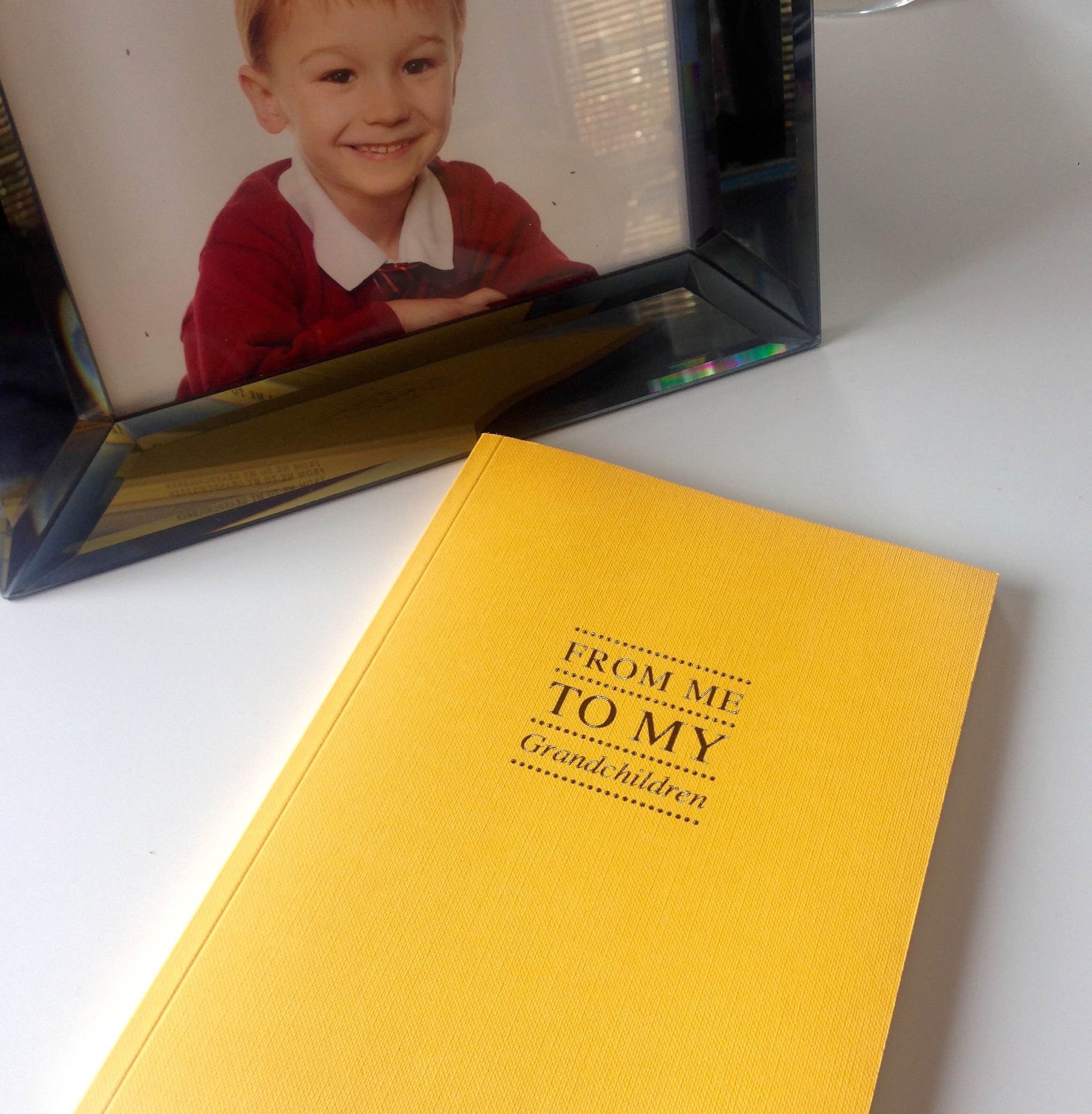 Grandparents Memory Journal - From Me to My Grandchildren | Keepsake Gift Book for Family Stories & Legacy Writing | Perfect for Holidays, Birthdays & Generational Bonding