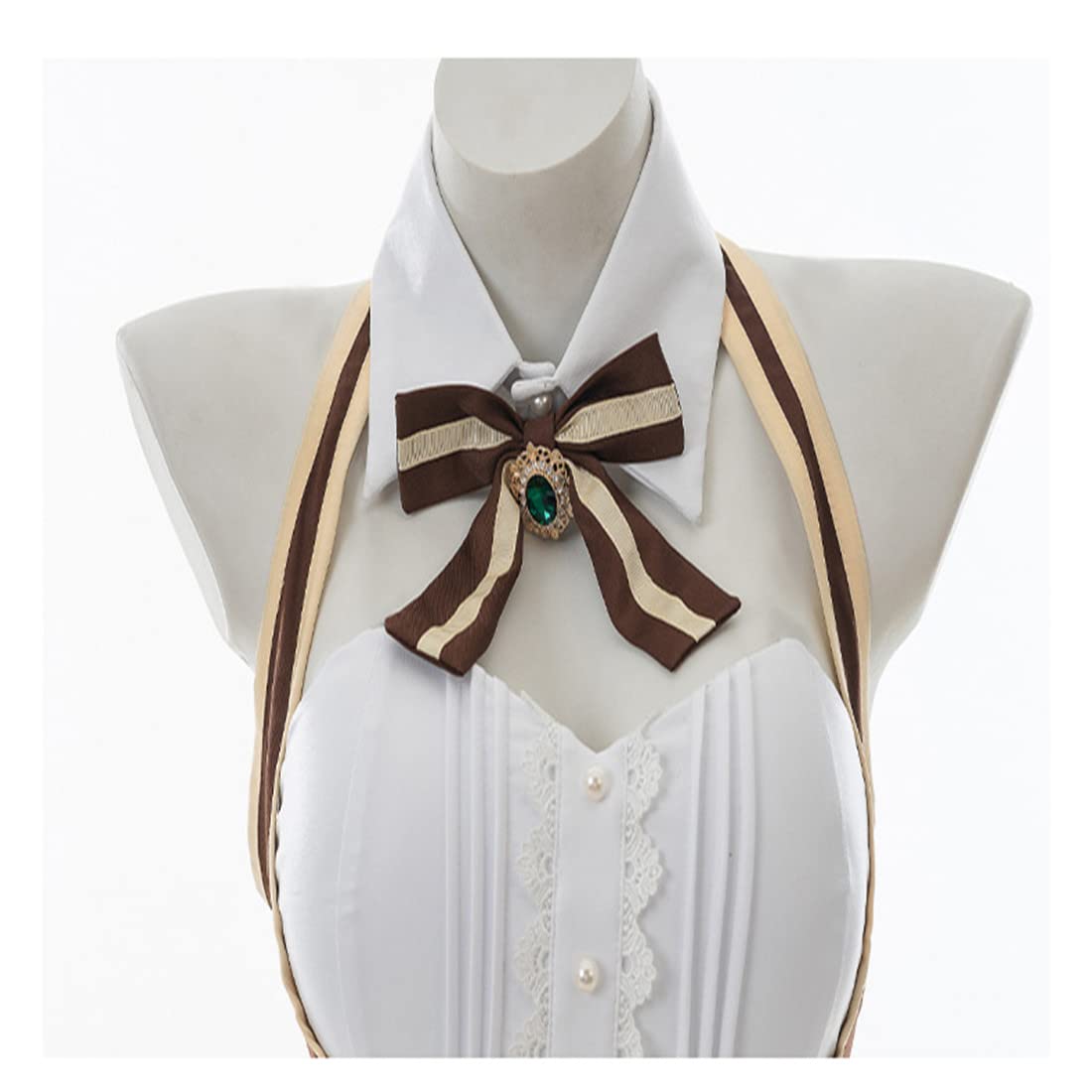 BIUTEY Nilou Bunny Girl Senpai Cosplay Costume - Anime One Piece Bodysuit with Stockings Set for Halloween, Cosplay Events & Anime Conventions