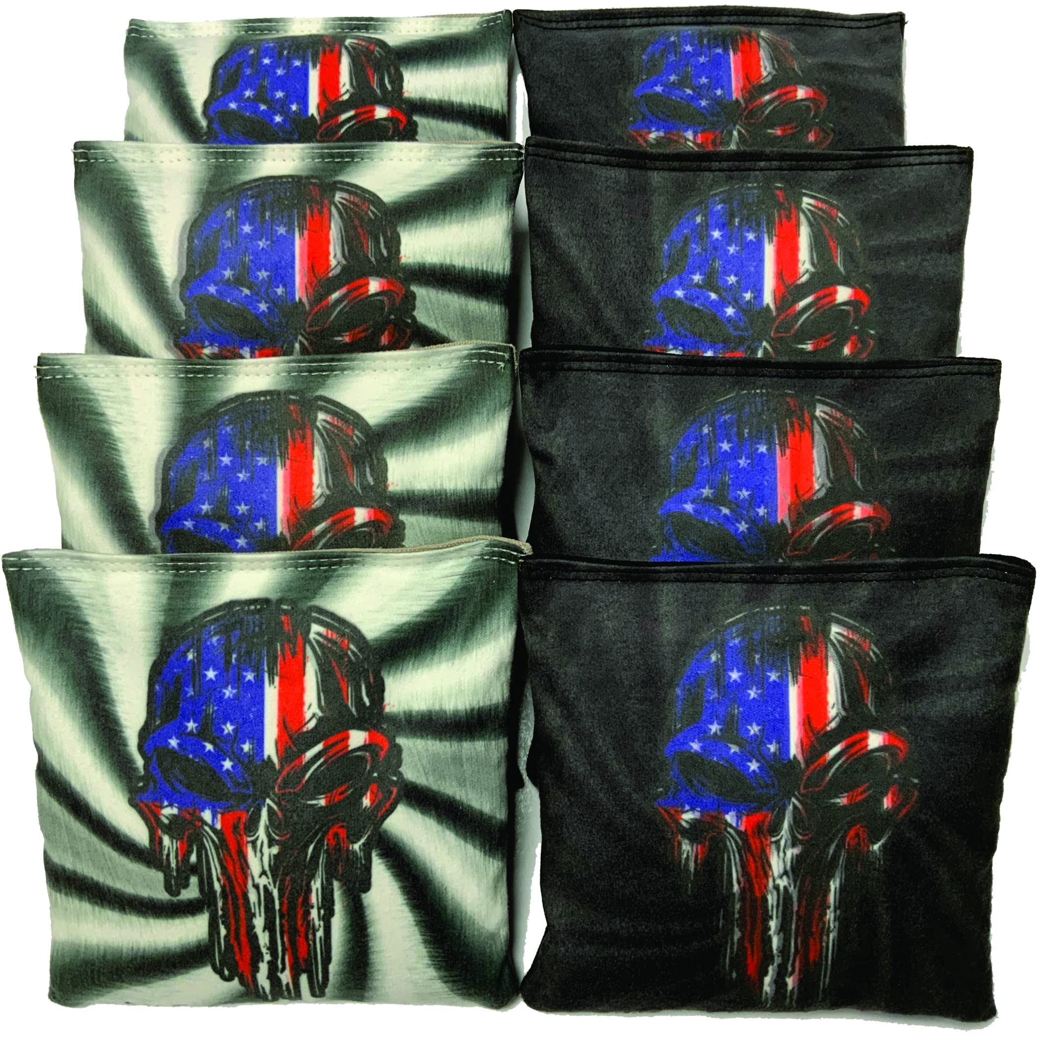 Professional Regulation Cornhole Bags Set of 8 - Tournament Approved Slick & Stick Bean Bags for Outdoor Games | Perfect for Backyard Parties, Tailgating, and Cornhole Competitions