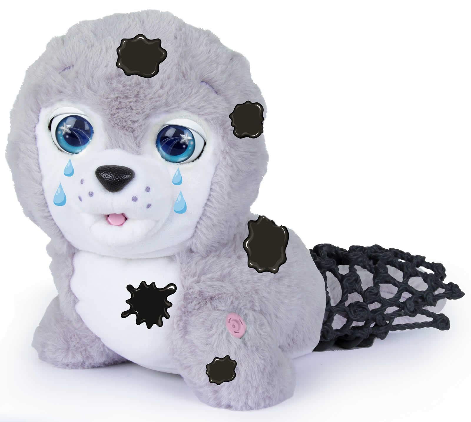 Club Petz Silver Marine Mission Toy - Interactive Pet Playset for Kids with Realistic Sounds & Accessories - Perfect for Pretend Play & Adventure Scenarios