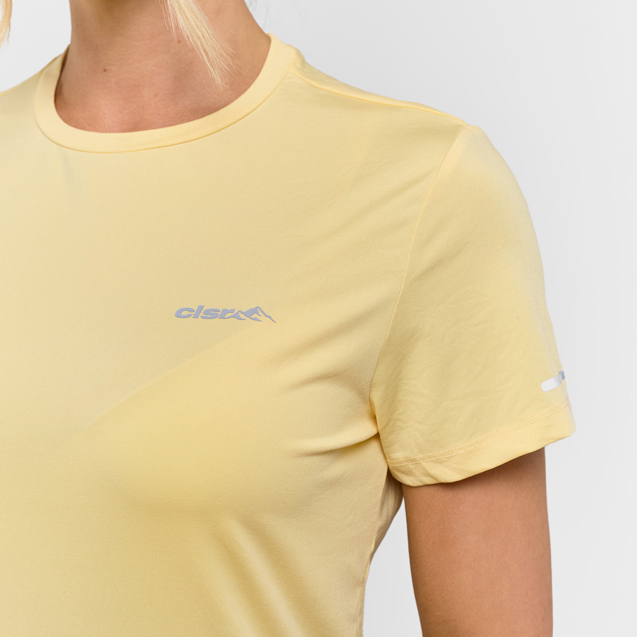 High-Performance Polyester T-Shirt for Men & Women - Bright Yellow | Gym, Running, Workout & Casual Wear