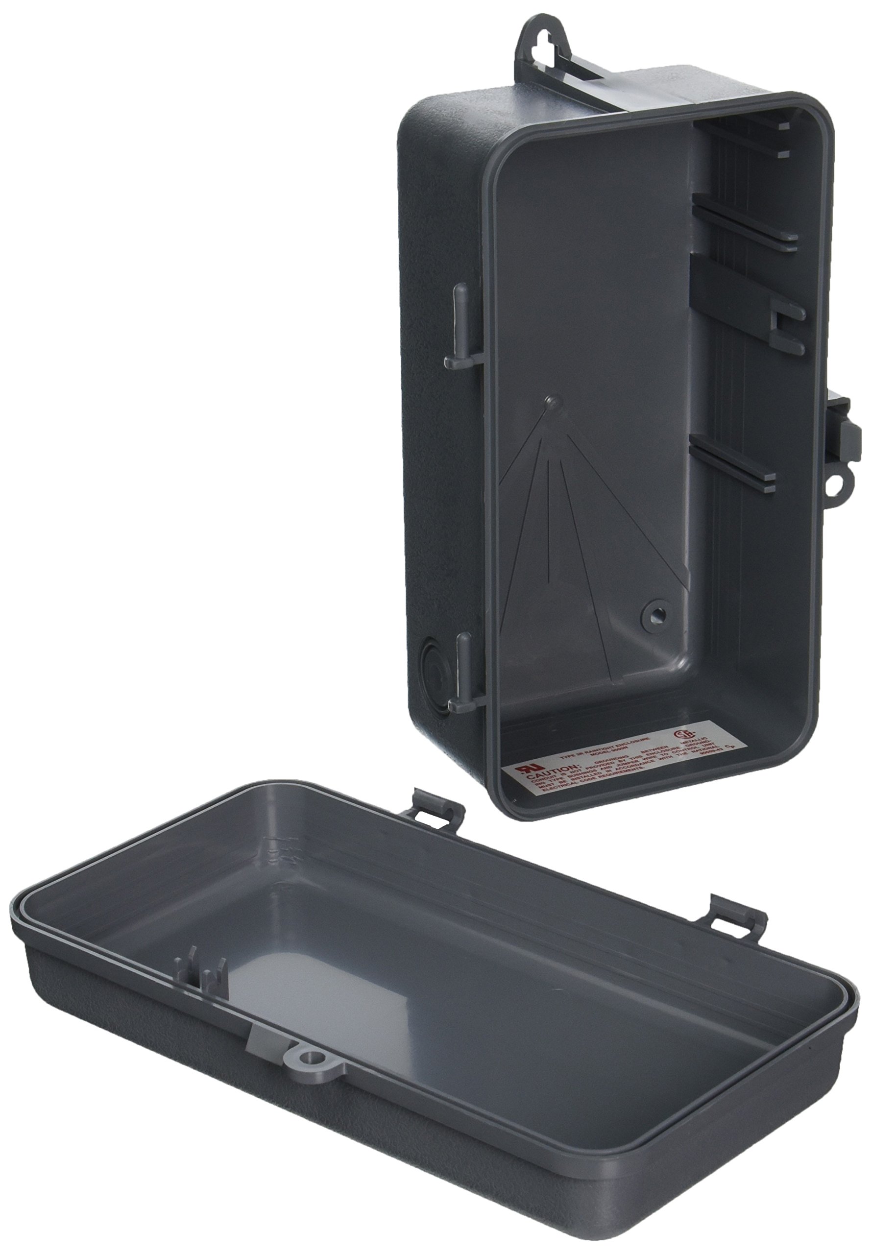 NSi Industries 9000N Timer Non-Metallic Enclosure - Weatherproof Electrical Box for Outdoor & Indoor Use - Ideal for HVAC, Lighting Control & Automation Systems