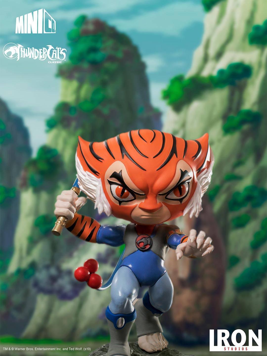 Iron Studios ThunderCats Tygra MiniCo Figure - Collectible Action Figure for Fans, Display & Home Decor | Perfect for Gifts, Office Desk, and Pop Culture Collections