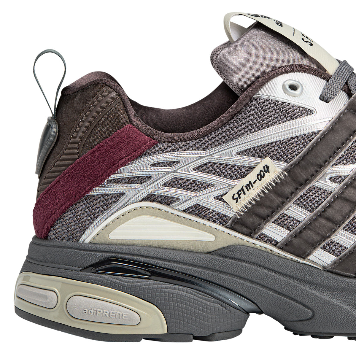 Song For The Mute AdiStar Cushion Sneakers - Charcoal Silver | Premium Comfort Running Shoes for Men & Women | Perfect for Gym, Jogging & Casual Wear