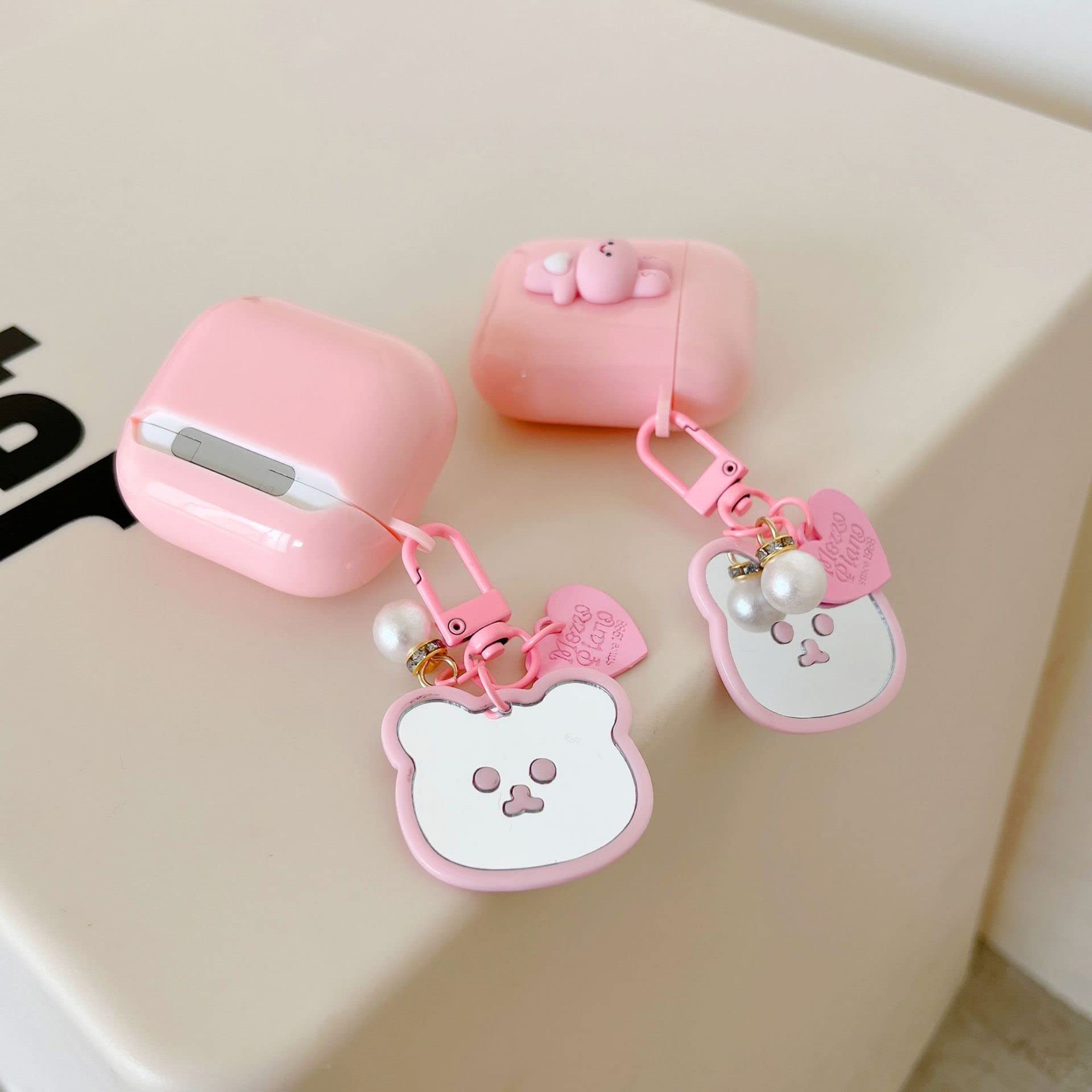 **AirPods Pro Case Cover - Shock-Absorbing Protective Skin with Keychain, Compatible with AirPods Pro 2019 - Perfect for Travel, Gym & Daily Protection**