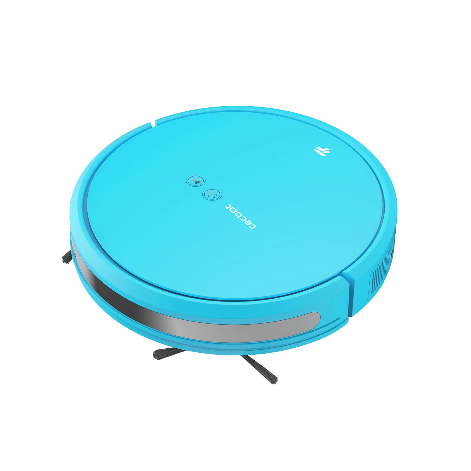 2-in-1 Robot Vacuum and Mop Cleaner - 1800Pa Strong Suction, 100min Runtime, Self-Charging, WiFi/APP/Remote Control - Ultra Slim Design for Hard Floors & Pet Hair - Perfect for Daily Home Cleaning & Pet Owners (Blue)
