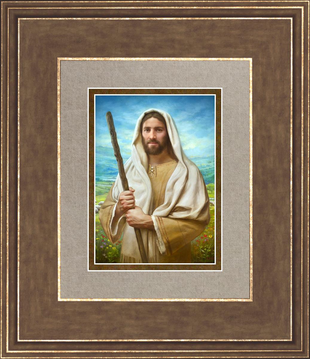 Feed My Sheep by Howard Lyon - Inspirational Christian Art Print for Home, Office & Church Decor - Perfect for Gifts & Spiritual Encouragement