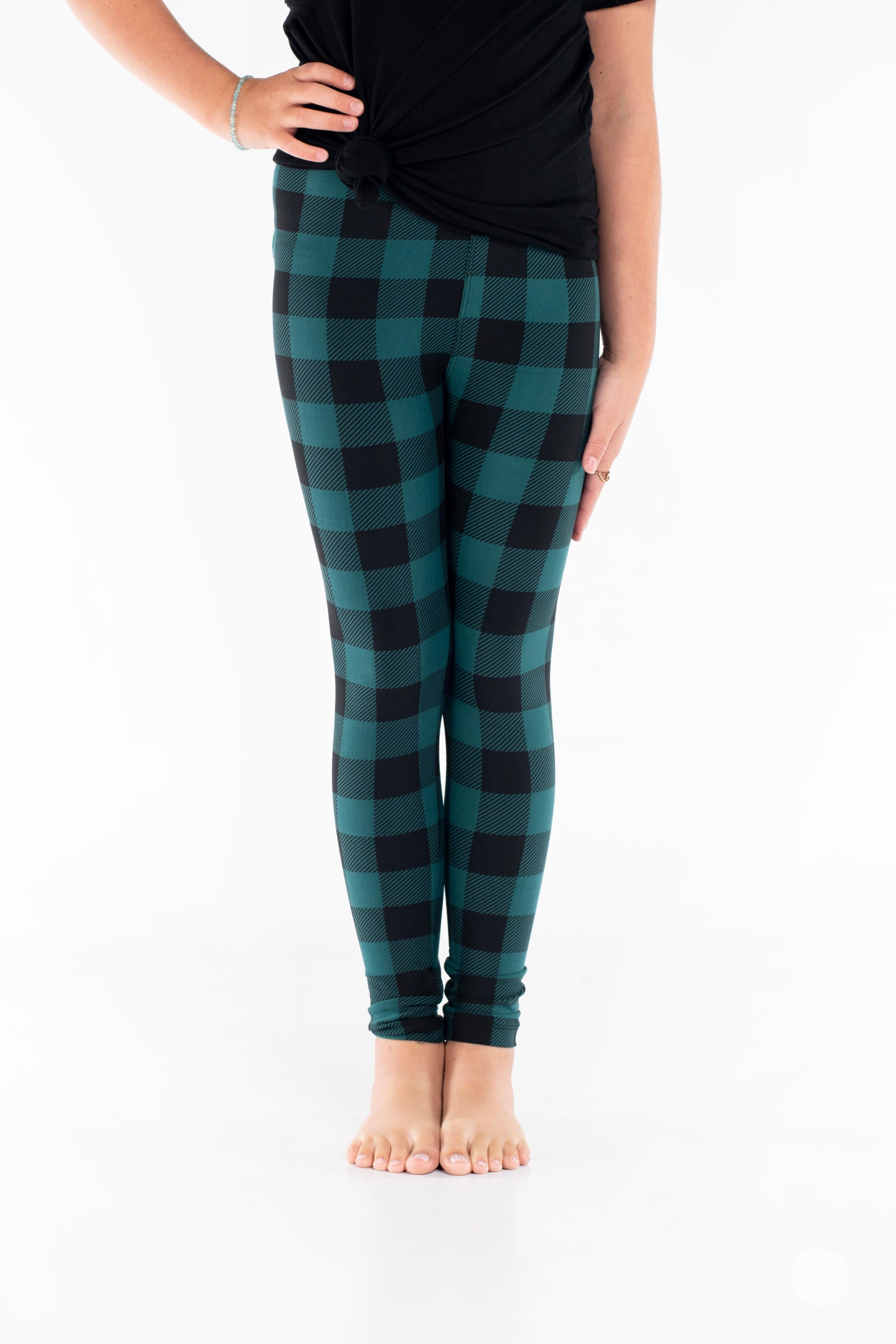 Deep Woods Kids Size Leggings - Comfortable Stretchy Leggings for Girls & Boys | Perfect for Outdoor Adventures, Playtime & School Activities