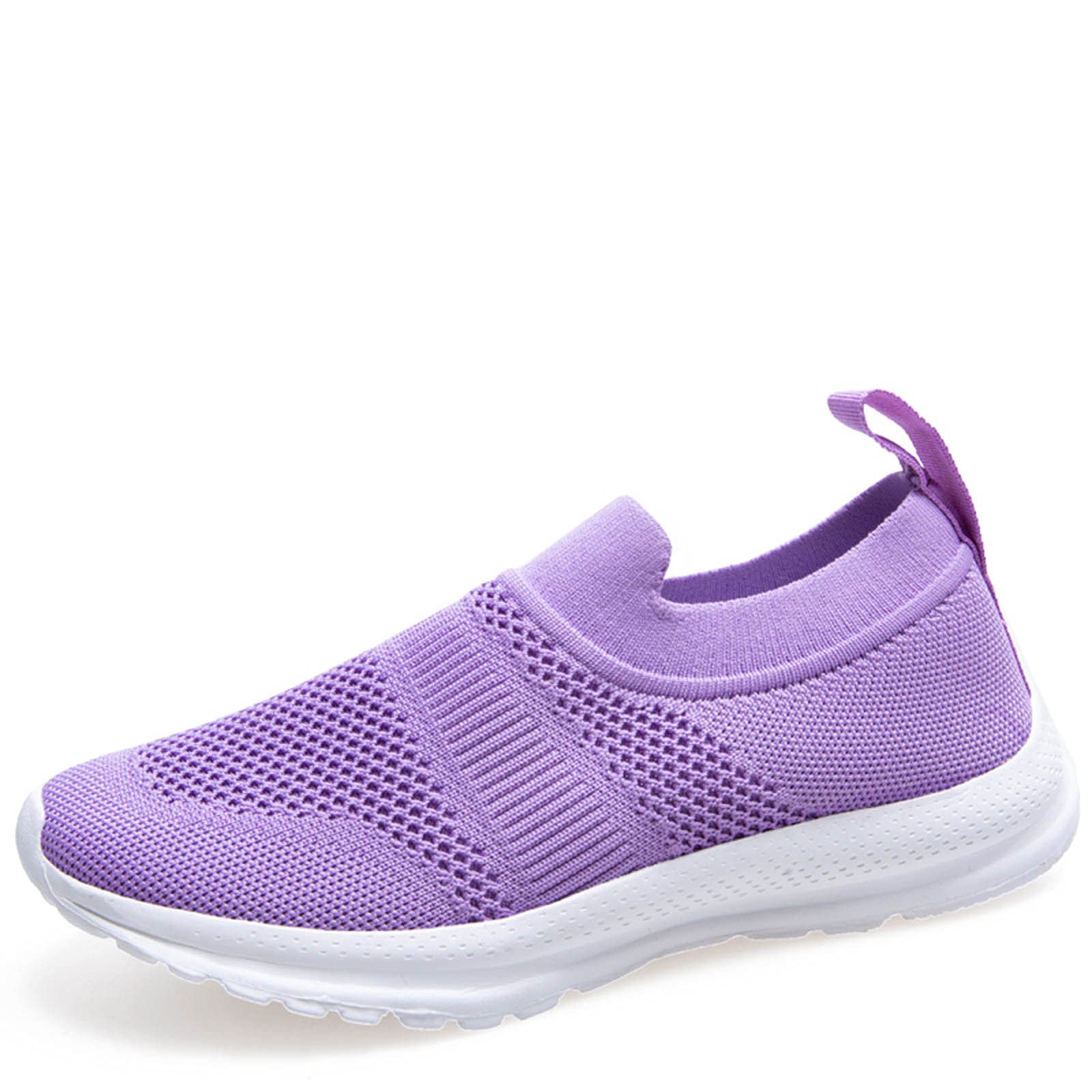 Women's Lightweight Slip-On Hiking Sneakers - Comfortable Walking Shoes for Outdoor Activities, Travel & Casual Wear