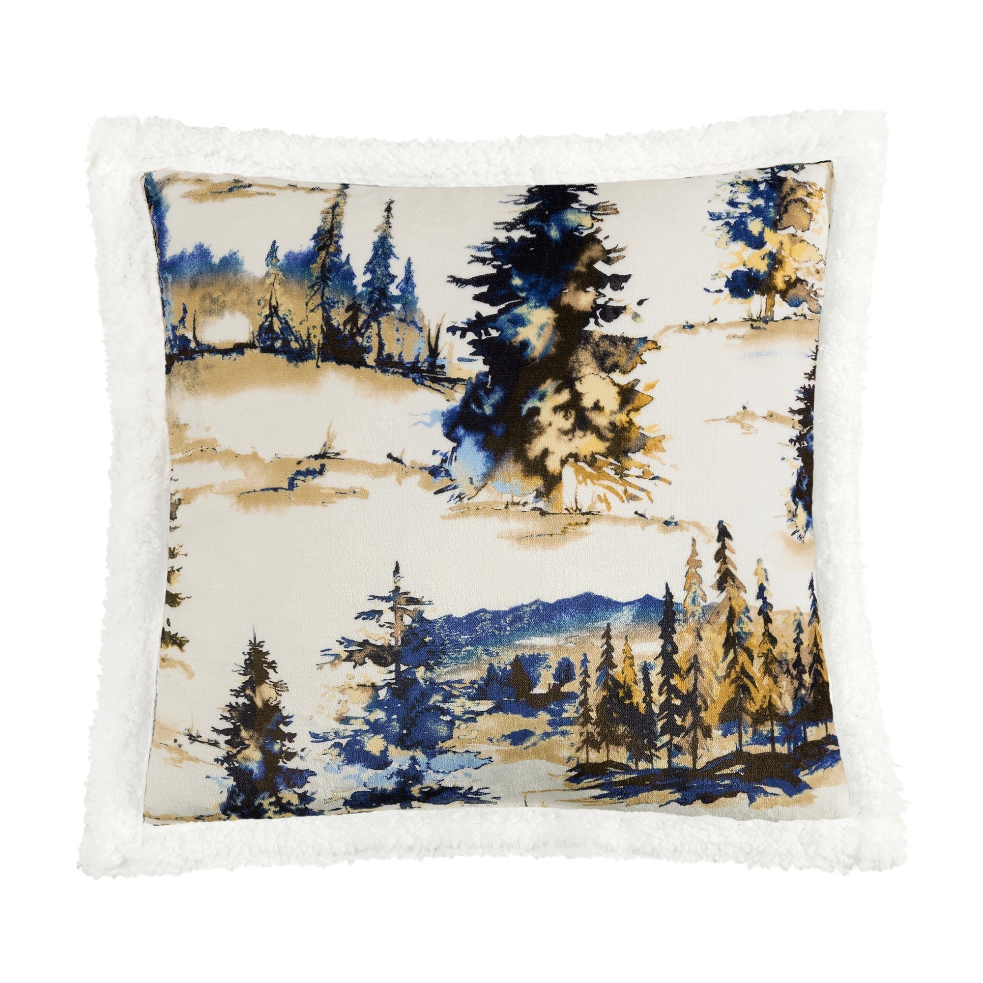 Acadia Campfire Sherpa Throw Blanket - Ultra Soft & Warm Fleece for Indoor & Outdoor Use - Perfect for Camping, Picnics, and Cozy Home Decor