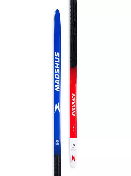 Madshus Endurance Skate Skis - Unisex Cross-Country Skis for Men & Women - Perfect for Winter Trails, Fitness Training & Outdoor Adventures