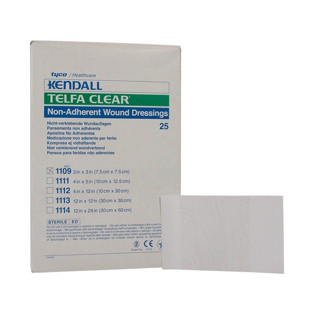 Telfa Precut Clear Wound Contact Layer Dressing 3