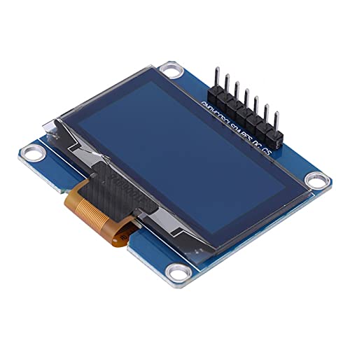 SPI Interface OLED Display Screen Module for Fax Machines - Industrial Test & Electrical Equipment (White) | Perfect for Industrial Testing, Fax Machine Displays & Electrical Device Upgrades