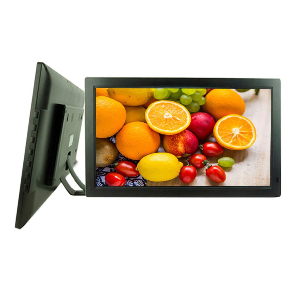 18.5 Inch Digital Photo Frame with Full HD IPS Display - Picture, Music, Video Player, Calendar & Alarm - Auto On/Off Timer, USB/SD Card Support, Remote Control - Perfect for Home, Office & Gift Giving