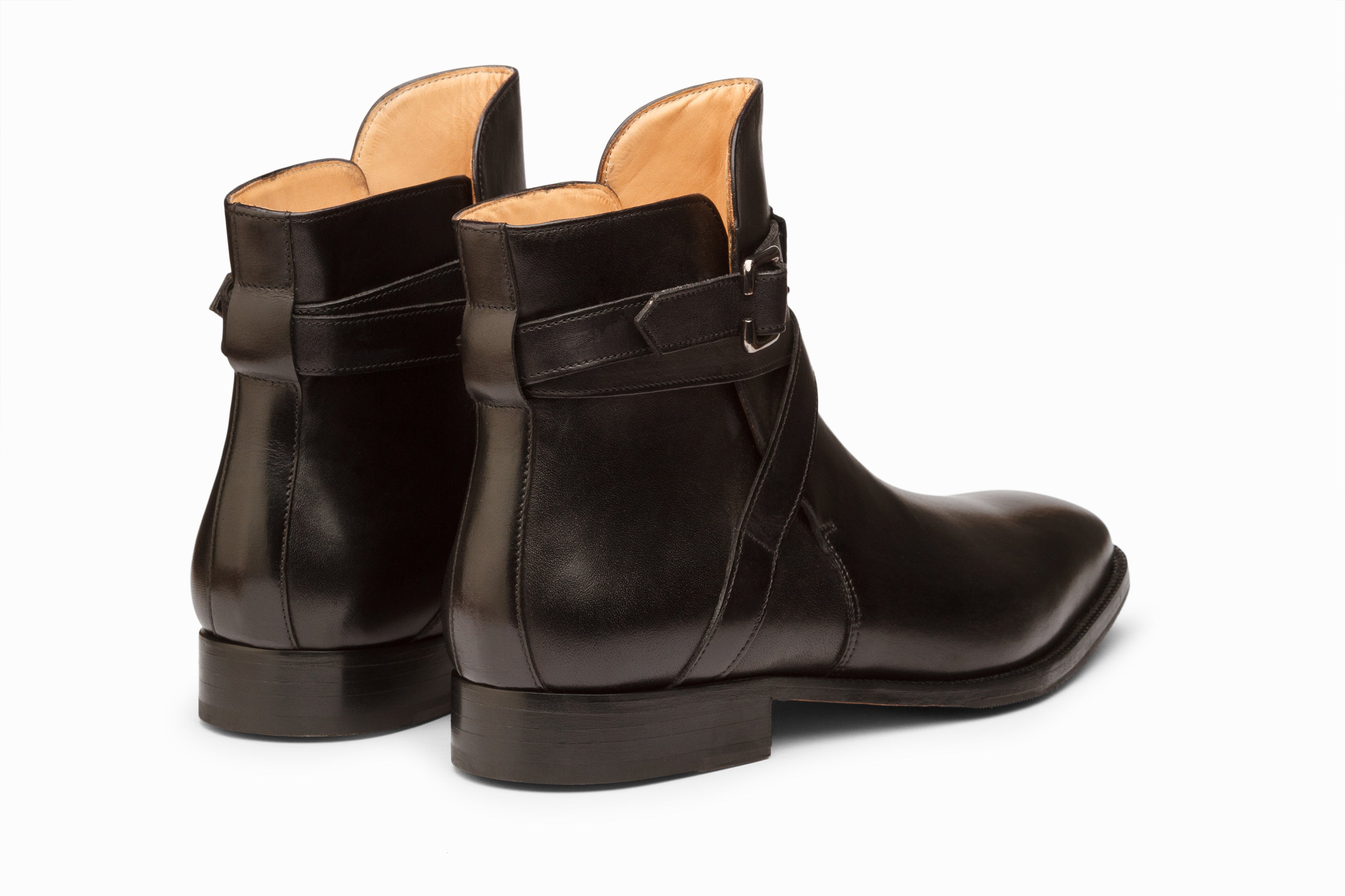 Men's Black Jodhpur Boots - Stylish & Comfortable Ankle Boots for Casual Wear, Horse Riding & Outdoor Activities