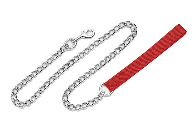 Titan Chain Leash – Heavy Duty Dog Leash for Large Dogs, Durable Metal Chain Leash with Comfortable Handle – Perfect for Walking, Training & Outdoor Adventures