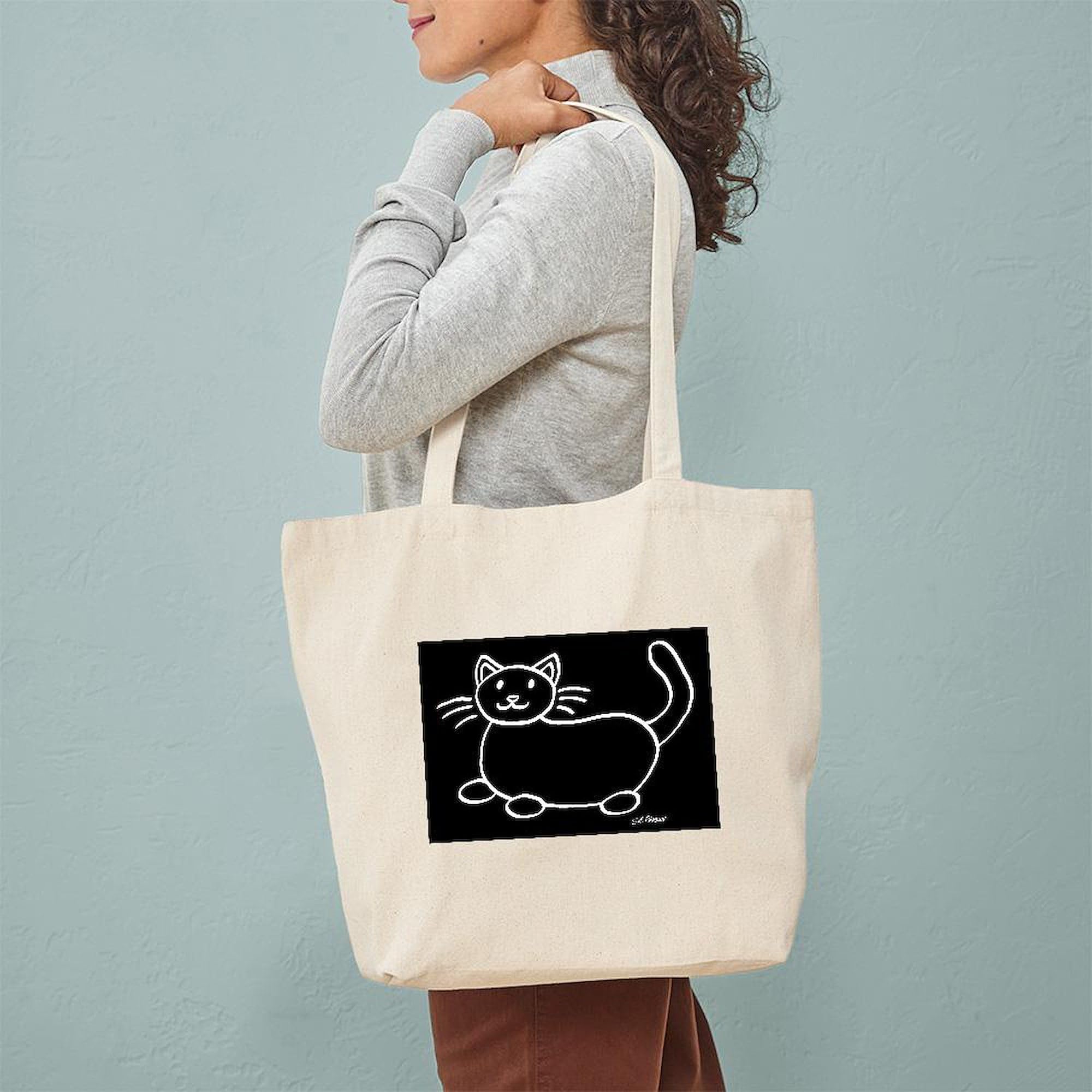 Kind Hearted Woman Tote Bag - Natural Canvas Reusable Shopping Bag for Groceries, Beach & Everyday Use | Eco-Friendly Cotton Tote | CafePress