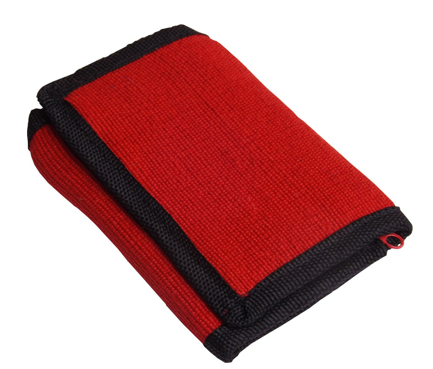 Natural Abaca Fiber Large Wallet - Eco-Friendly & Durable Handmade Womens Clutch Purse for Travel, Shopping & Everyday Use