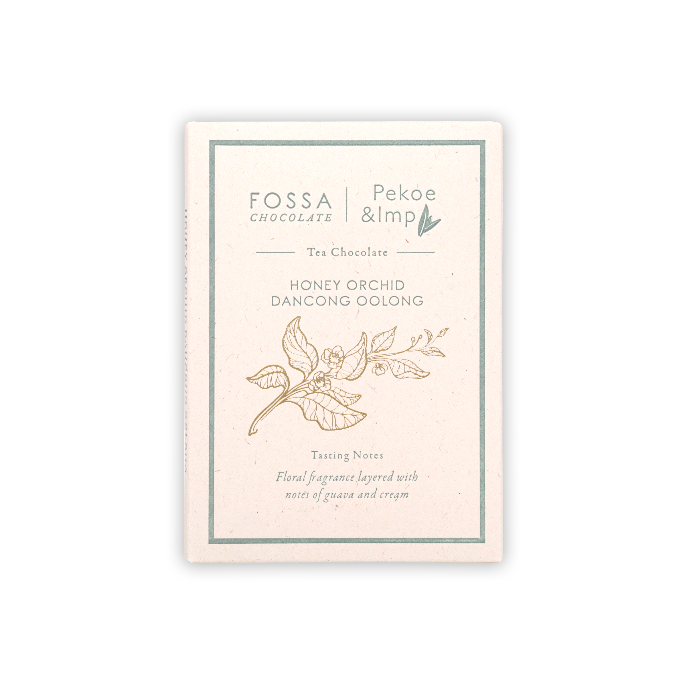 Premium Fossa Milk Chocolate Honey Orchid Dancong Oolong Tea - 52% Dark Chocolate Infused Loose Leaf Tea for Relaxation & Gourmet Tea Experience
