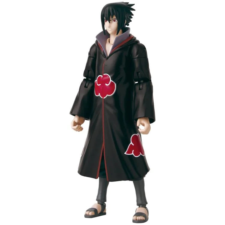 Naruto Shippuden Anime Heroes Sasuke Uchiha Taka Version Action Figure - Perfect for Anime Collectors, Cosplay Props, and Home Decor Display