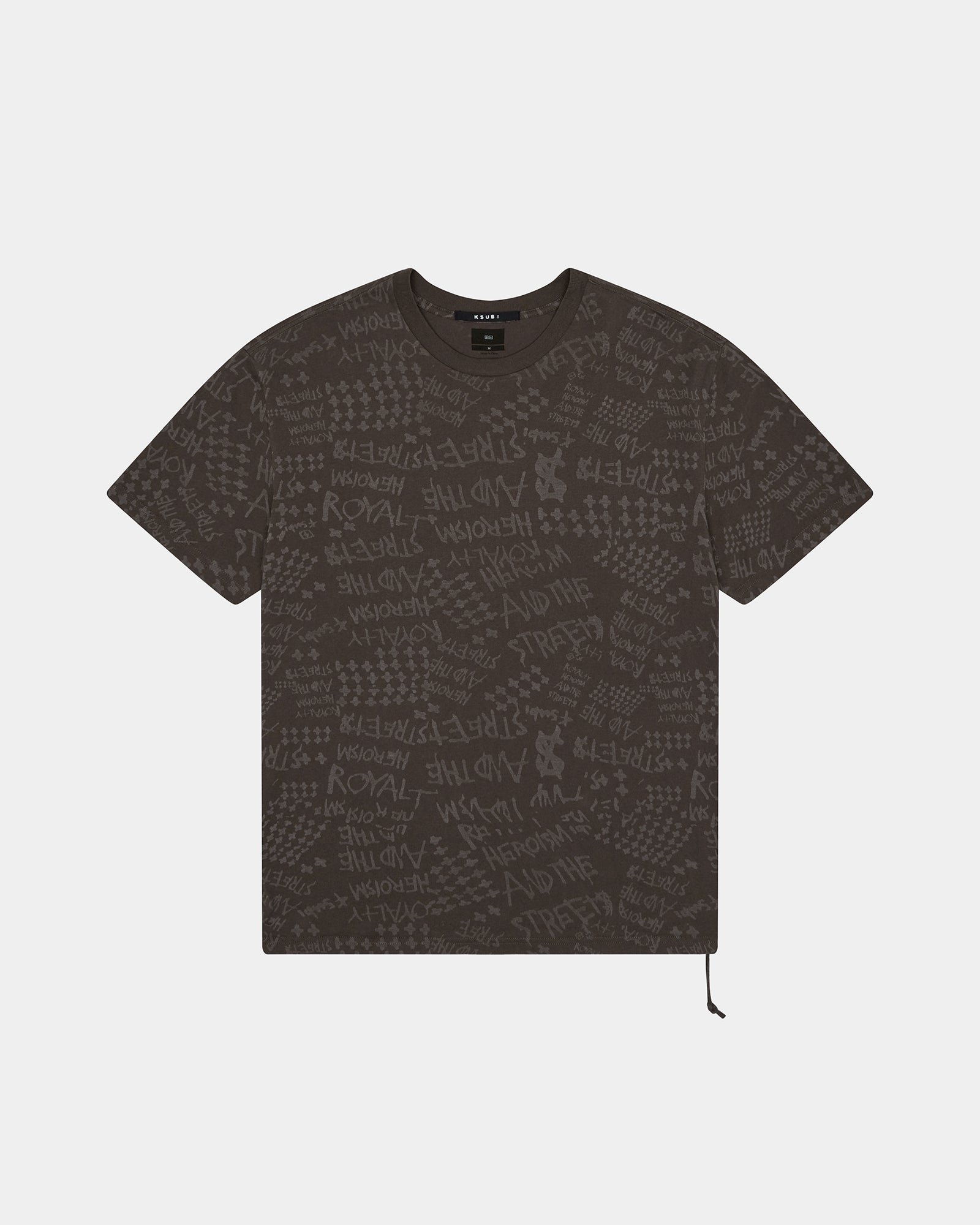HEROISM BIGGIE SS TEE JAVA - Premium Cotton Short Sleeve Graphic T-Shirt for Men - Casual Streetwear & Everyday Comfort