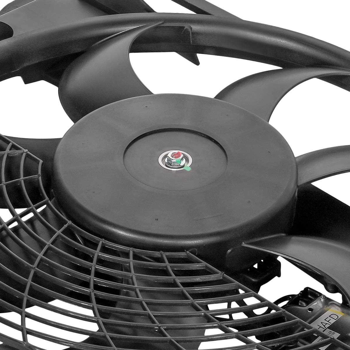 DNA MOTORING OEM-RF-0059 High Performance Radiator Cooling Fan - Direct Replacement for BMW 3i/323Ci/323i/325Ci/325i/325xi - Improved Cooling Efficiency - Perfect for Daily Driving & Hot Weather Conditions