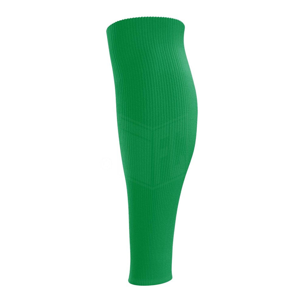 FC Football Sock Sleeve - Breathable Compression Leg Sleeves for Soccer Players (Emerald Green) - Perfect for Training, Matches & Injury Recovery