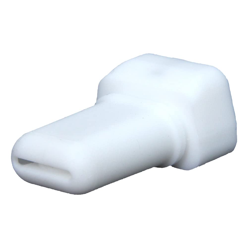 GEEK EWI Replaceable Silicone Mouthpiece - Original Hardness - Compatible with Akai EWI 5000/4000S/SOLO/USB (White) - Perfect for Electronic Wind Instrument Players & Music Performances