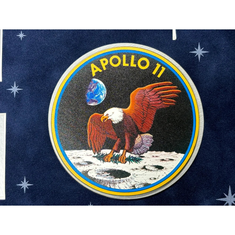Buzz Aldrin Autographed Apollo 11 Moon Landing Framed Photo - JSA Certified NASA Signed Memorabilia - Perfect for Space Enthusiasts & Home Office Decor