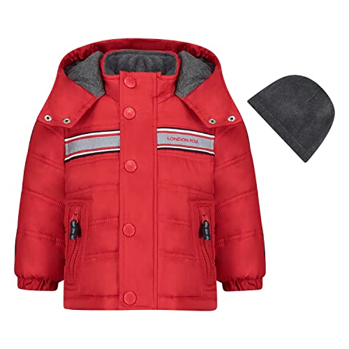 Red With Grey Stripe