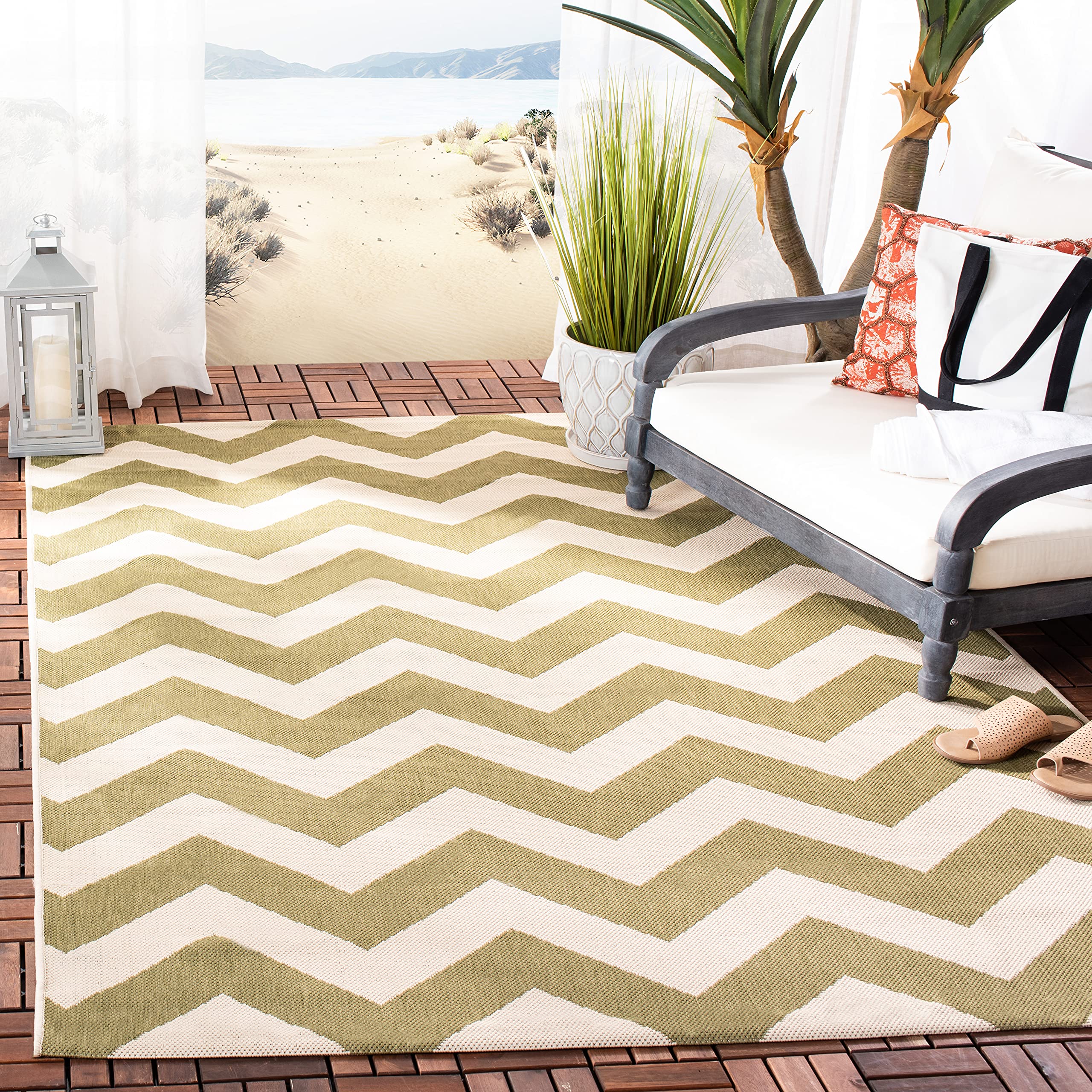 SAFAVIEH Courtyard Collection 5'3