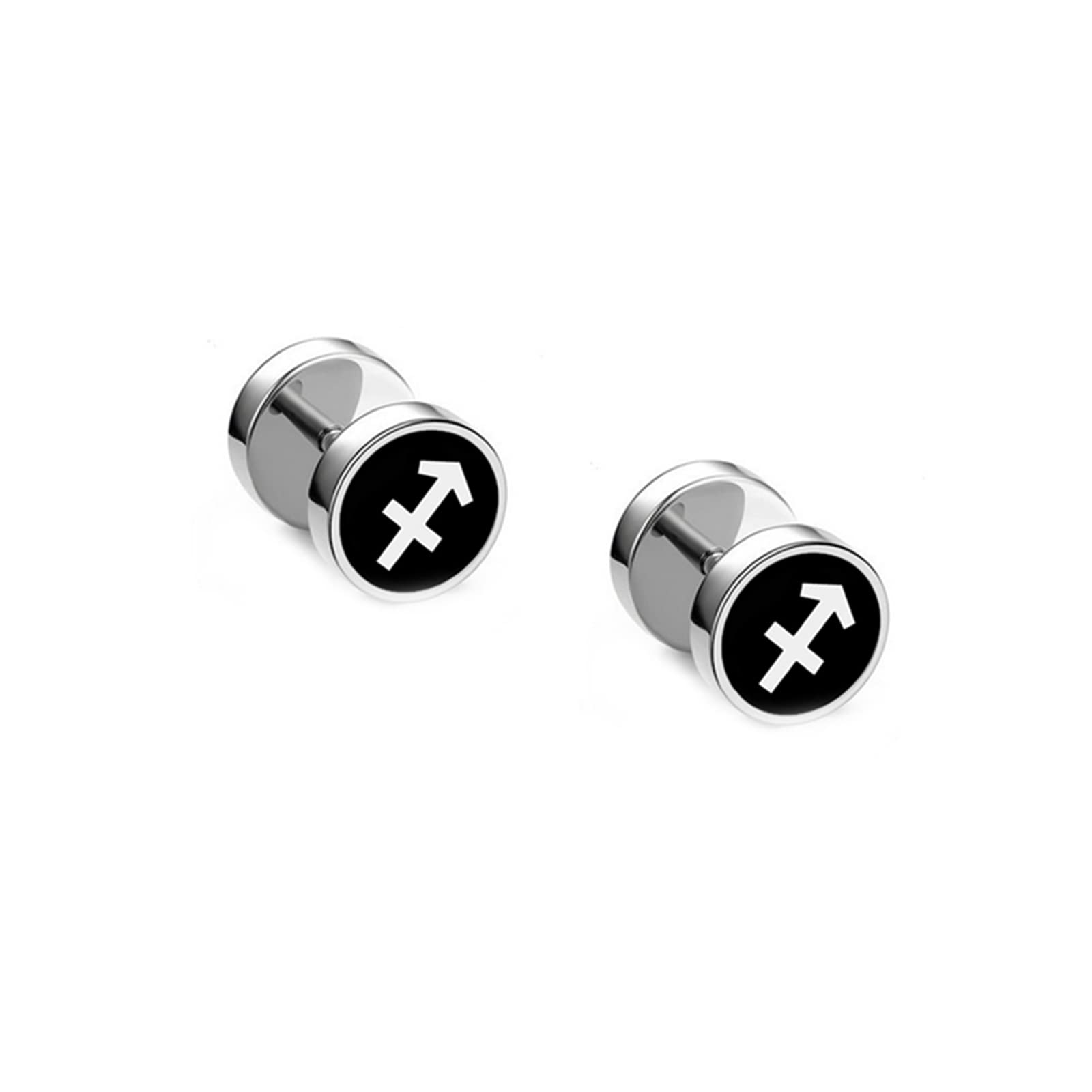 Stainless Steel Zodiac Sign Stud Earrings for Women & Men - Perfect for Everyday Wear, Gifts & Astrology Lovers