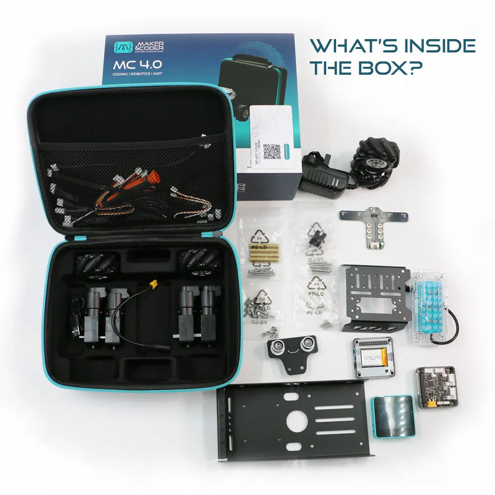 Maker and Coder 4.0 Base Kit Class Pack - STEM Coding & Robotics Learning Set for Kids | Perfect for Classroom STEM Education & After-School Coding Clubs