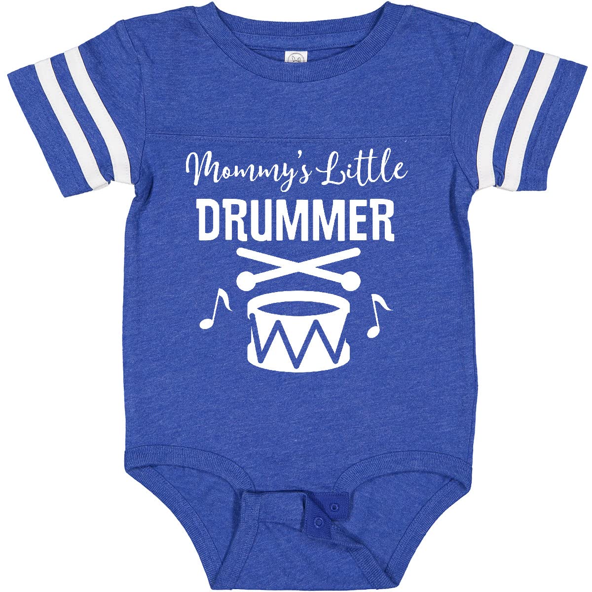 Inktastic Future Drummer Baby Bodysuit - Cute Musical Infant Onesie for Boys & Girls - Perfect for Concerts, Photo Shoots & Rock Star Dress Up