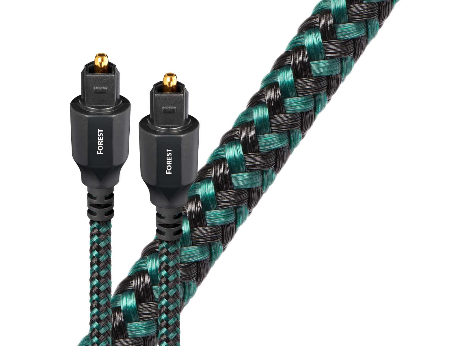 Audioquest Forest Optique Digital Optical Audio Cable - High-Performance Toslink Cable for Home Theater, Soundbar, TV & Gaming Systems - Crystal Clear Audio Transmission for Immersive Entertainment Experience