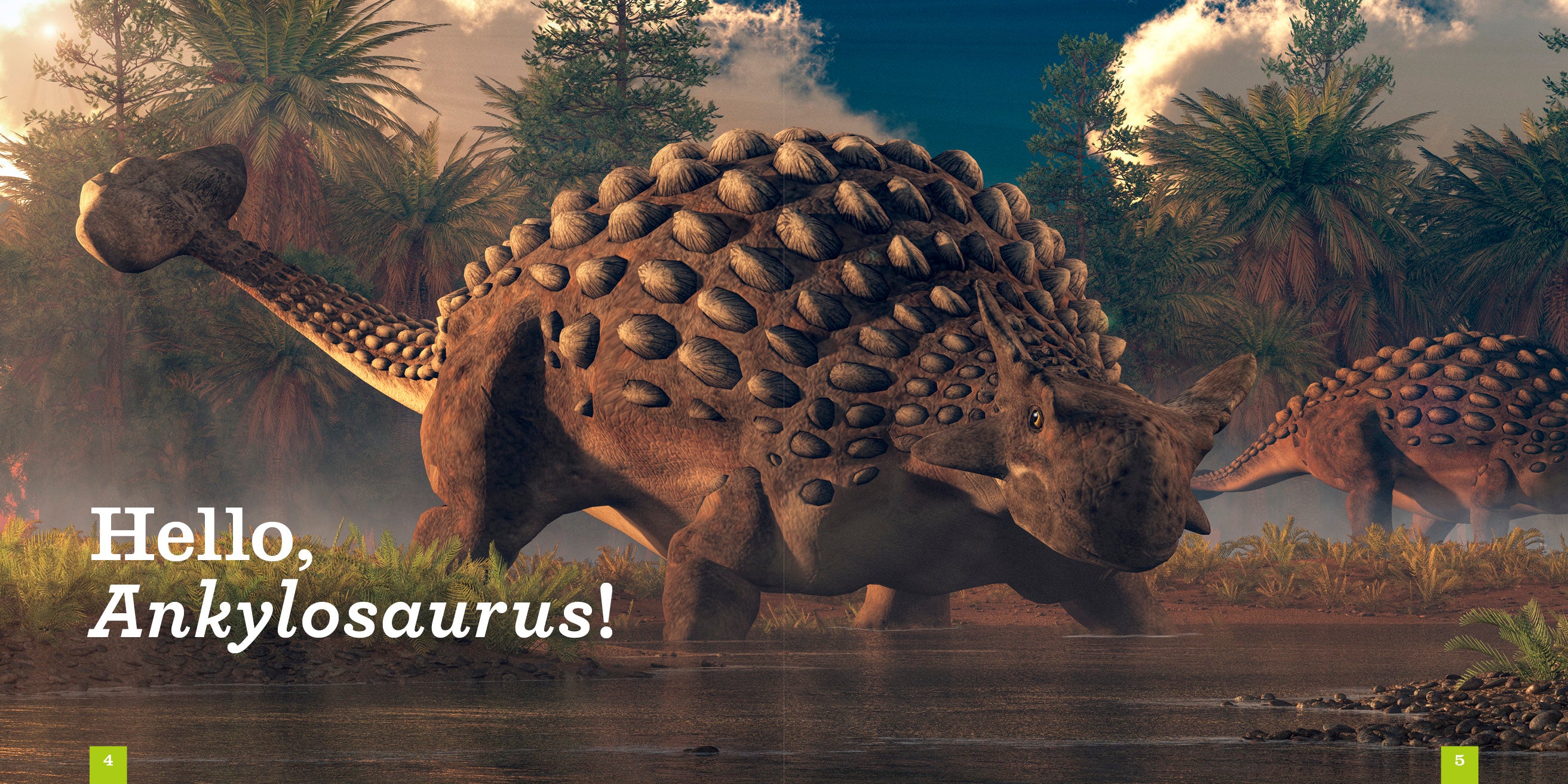 Ankylosaurus Dinosaur Book 9781640265004 - Prehistoric Animal Encyclopedia for Kids, Educational Gift for Dinosaur Lovers - Perfect for School Projects & Bedtime Reading