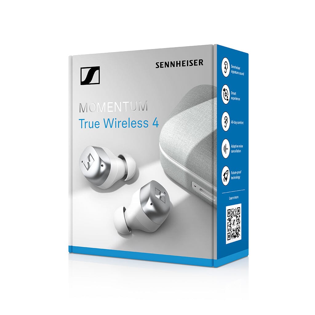 Sennheiser MOMENTUM True Wireless 4 Bluetooth Earbuds - Premium Noise Cancelling Headphones with Hi-Fi Sound for Gym, Travel & Work | Wireless Earbuds for iPhone & Android