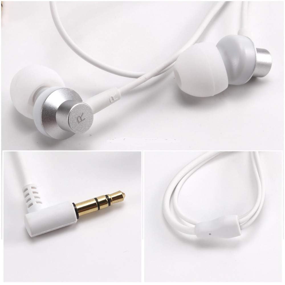 TNE HiFi In-Ear Headphones for Meta Quest 2 & Oculus Quest 2 VR Headset - Custom-Length Cable, Noise Isolation Earbuds for Virtual Reality Gaming (White) - Perfect for Immersive VR Gaming, Music & Movies