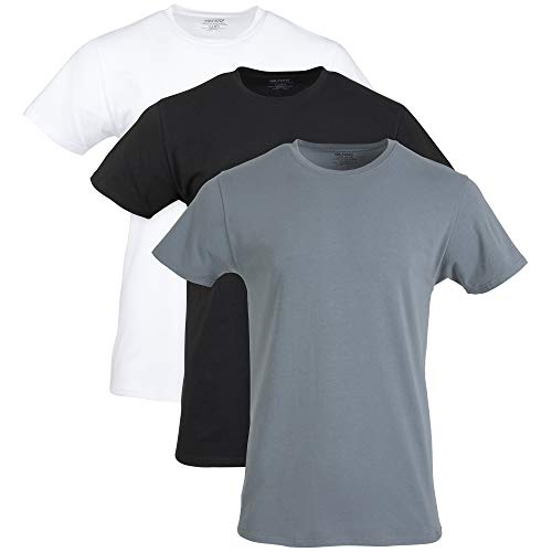 White/Black Soot/Grey Flannel (Crew 3-pack)