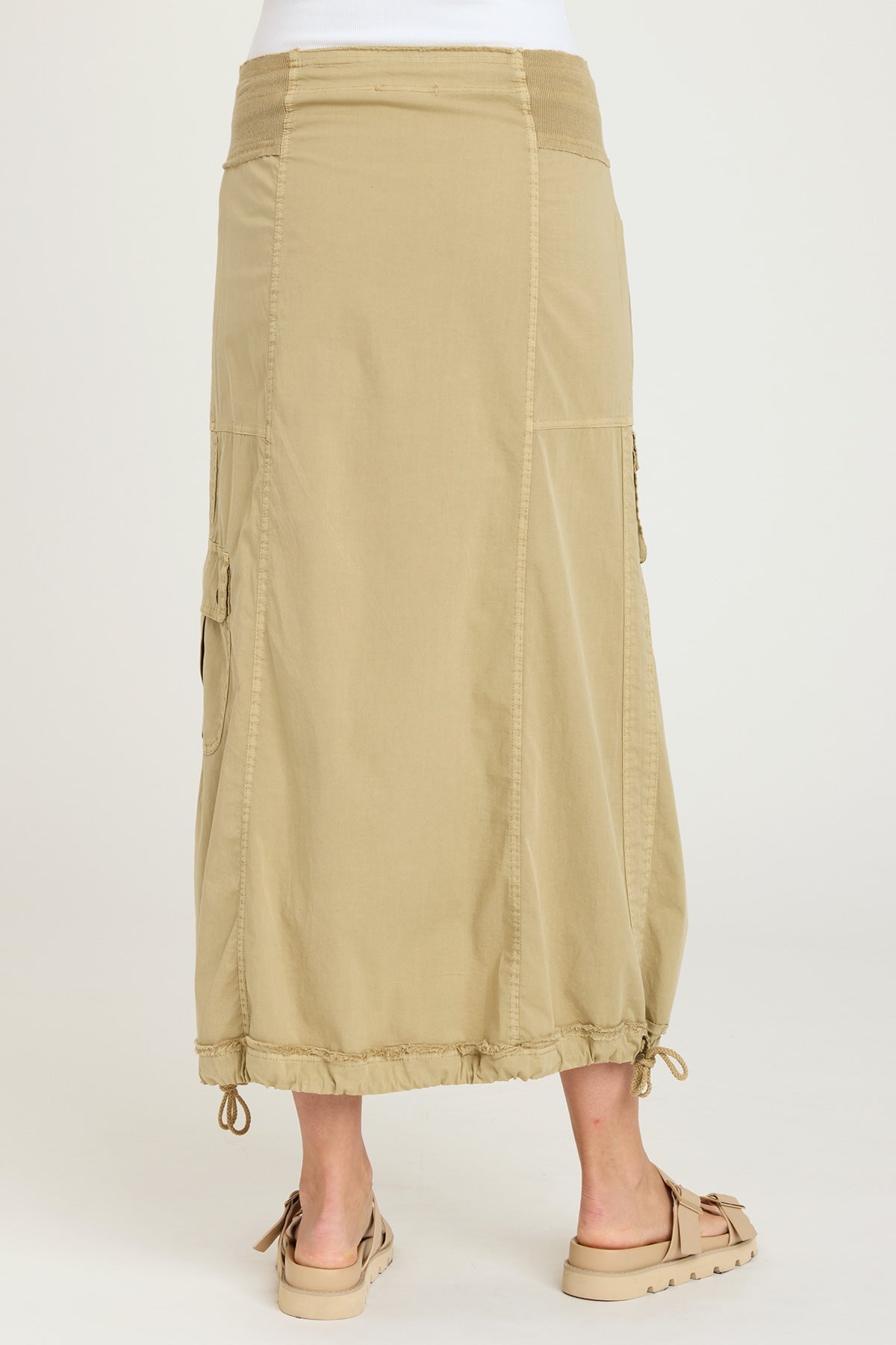 Corintha Bubble Skirt for Women - Flowy A-Line Midi Skirt with Elastic Waist | Perfect for Casual Outfits, Date Nights & Summer Dresses