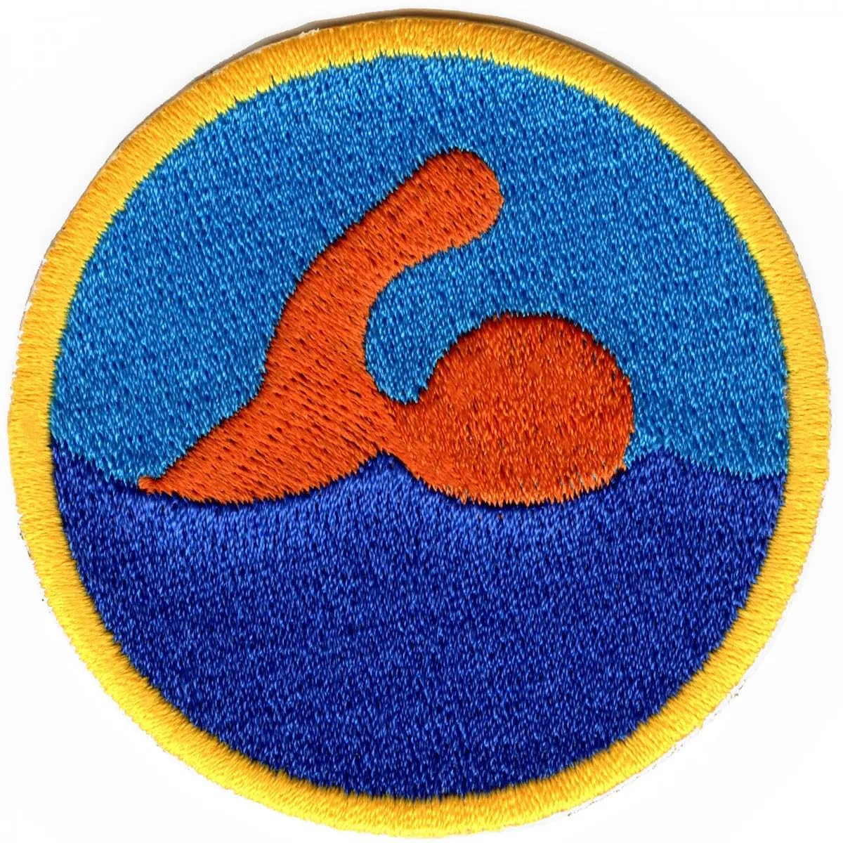 Wilderness Scout Swimming Merit Badge - Iron On Embroidered Patch for Boy Scouts & Girl Scouts | Perfect for Uniforms, Sashes & Outdoor Activities