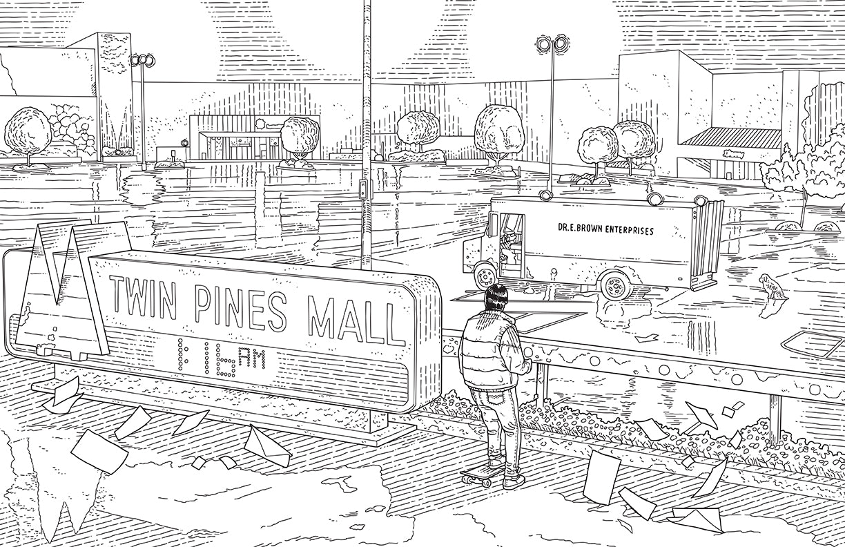 Back to the Future Official Coloring Book - Fun Activity for Kids & Adults, Perfect for Parties, Relaxation & Nostalgic Gift Giving