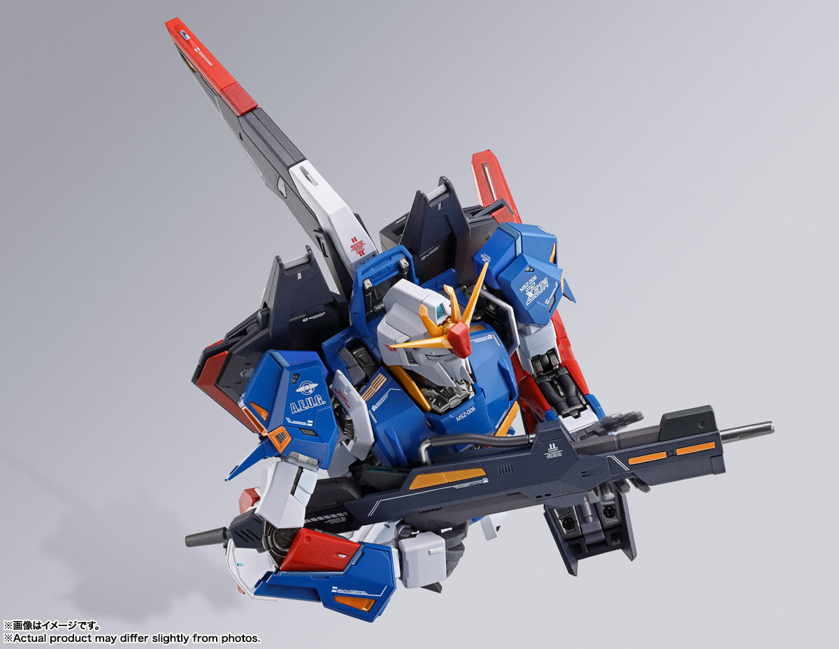 Bandai Metal Build Gundam Zeta Gundam Action Figure - Premium Collectible Robot Model for Gundam Fans | Perfect for Display, Anime Collections & Gift Giving