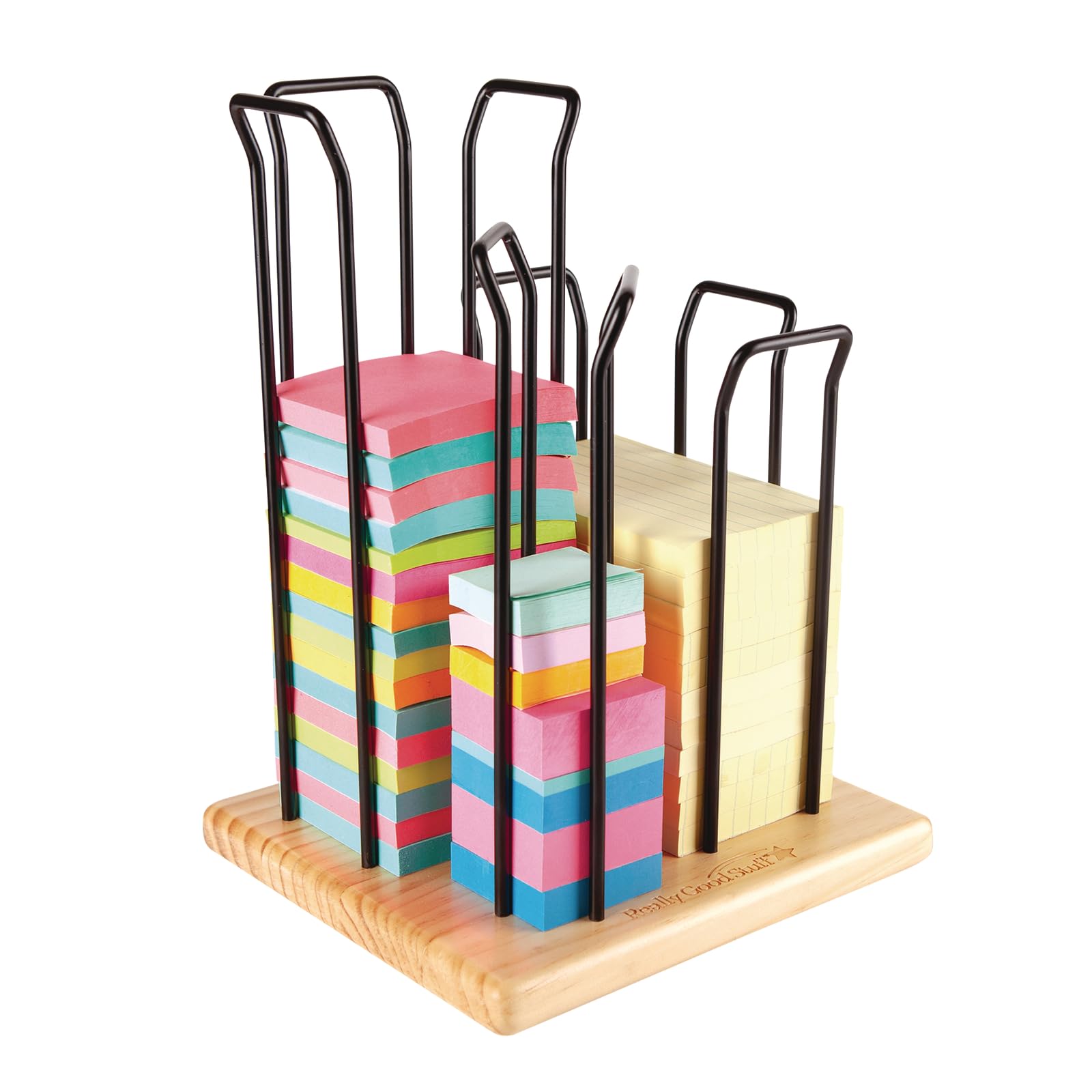 Sticky Note Holder - Self-Adhesive Memo Pad Organizer for Office, School & Home - Perfect for Desk, Wall & Bulletin Board Organization
